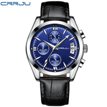 Load image into Gallery viewer, Leather Waterproof Watch