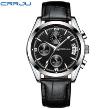 Load image into Gallery viewer, Leather Waterproof Watch