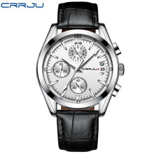 Load image into Gallery viewer, Leather Waterproof Watch
